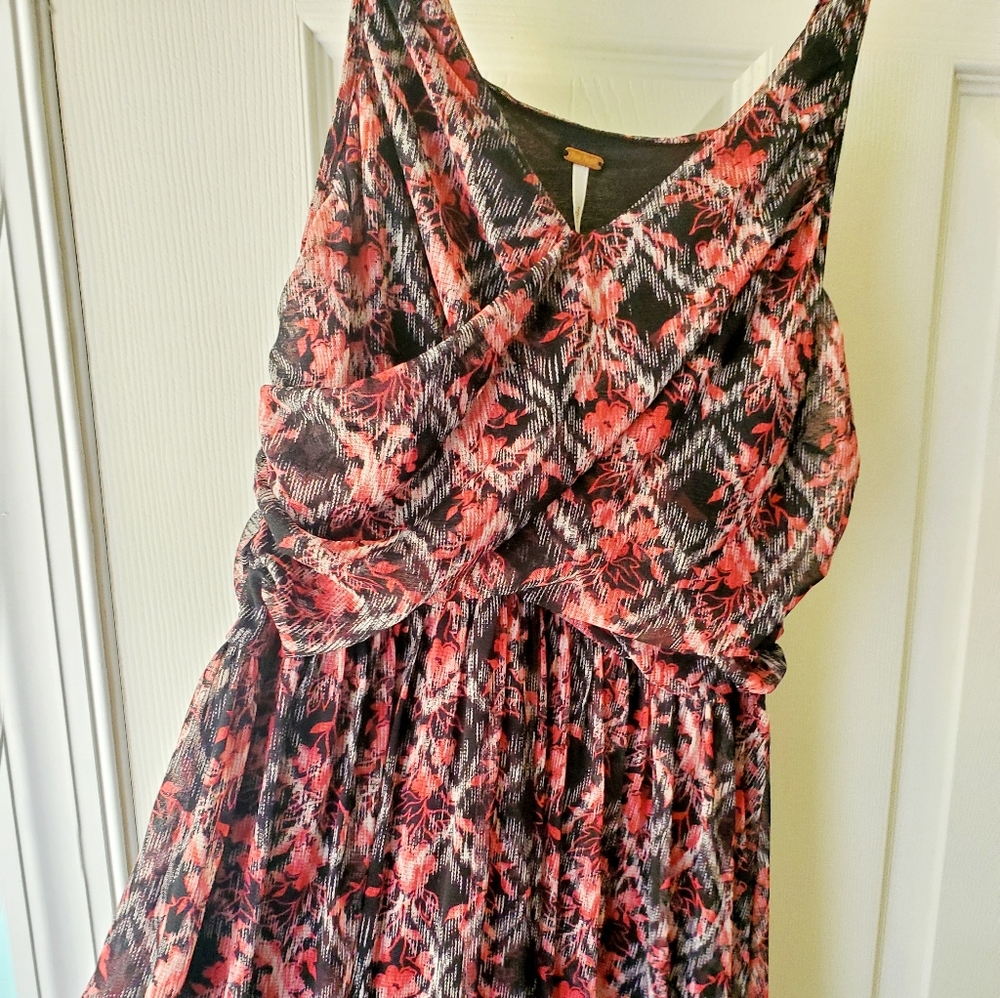 Free People Black Comb dress